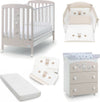 Azzurra Design Lettino Neonati Nice + Fasciatoio Bagnetto Vaschetta Anatomica + Completo Lettino Piumone + Lenzuolo + Materasso Casa e cucina/Arredamento/Cameretta bambini/Lettini per neonati e bambini/Lettini con sbarre Mondo Bimbo - Bagnara Calabra, Commerciovirtuoso.it