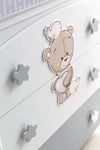 Azzurra Design Love Me Con Oblò Lettino Neonati + Fasciatoio Bagnetto Vaschetta Anatomica + Completo Lettino Piumone + Lenzuolo+ Materasso In Omaggio Casa e cucina/Arredamento/Cameretta bambini/Lettini per neonati e bambini/Lettini con sbarre Mondo Bimbo - Bagnara Calabra, Commerciovirtuoso.it