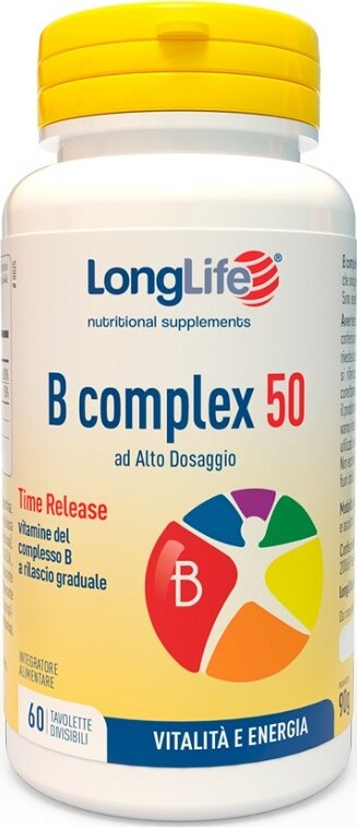 B-COMPLEX-50-integratore-alimentare-60-tavolette-Long-Life