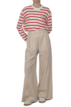 Semi-Couture Semi Couture - Maglia - 450811 - Panna/Rosso da donna