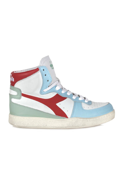 Diadora - Sneakers - 410934 - Bianco/Azzurro da donna