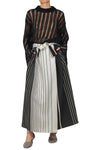 NEIRAMI Neirami - Gonna - 450085 - Nero/Panna da donna
