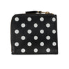 COMME DES GARCONS WALLET Polka Dots Wallet in Black da donna