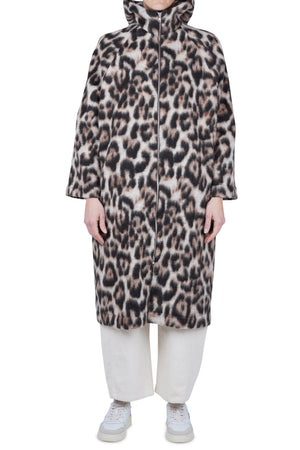 JUCCA Jucca - Giaccone - 461647 - Nero/Beige da donna