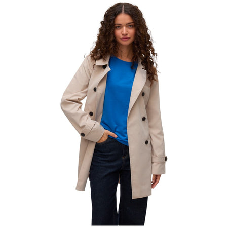 Vero moda trench beige Chelsea Olivia 10329343 Giubbini Vero Moda