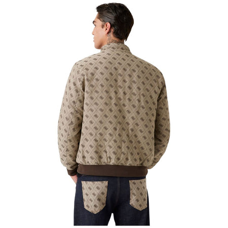 Guess giacca con logo 4G jacquard M5YL04 WGUE0 FN4K