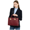 Liu Jo borsa satchel media rosso vino AF5008E0027-91726
