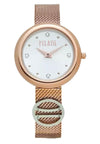 ALVIERO MARTINI OROLOGIO ANTIGUA 2H 30MM SILVER TWOT.SS MESHBAND da donna