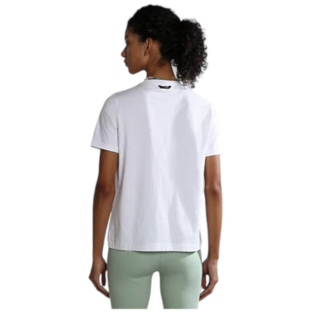 Napapijri t-shirt bianca Balza