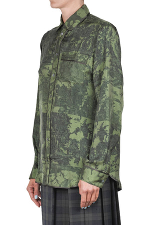 PIERRE-LOUIS MASCIA Pierre-Louis Mascia - Camicia - 460165 - Fantasia Verde da donna