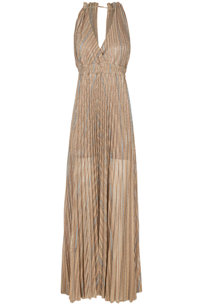 SOLOTRE Solotre - Abito - 450764 - Oro/Cipria da donna