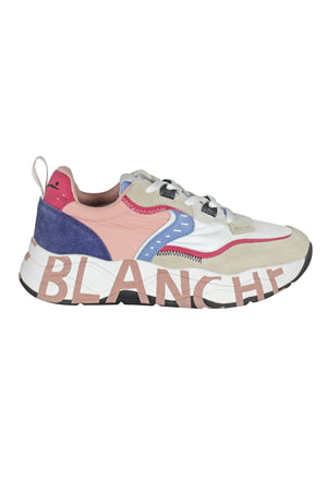 Voile Blanche - Sneakers - 451035 - Bianco/Rosa da donna