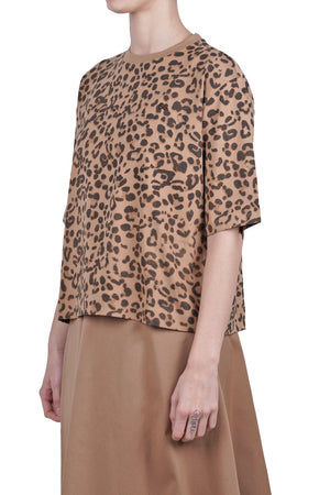 Semi-Couture Semi Couture - T-shirt - 470943 - Fantasia Beige da donna