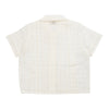 BRAIN DEAD Mercado Square Button Up Shirt in White da donna