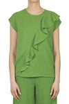 ALESSIA SANTI Alessia Santi - Blusa - 450167 - Verde da donna