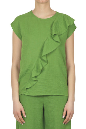 ALESSIA SANTI Alessia Santi - Blusa - 450167 - Verde da donna