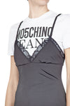 MO5CH1NO JEANS - MOSCHINO MO5CH1NO JEANS - Moschino - T-shirt con top - 430109 - Nero da donna