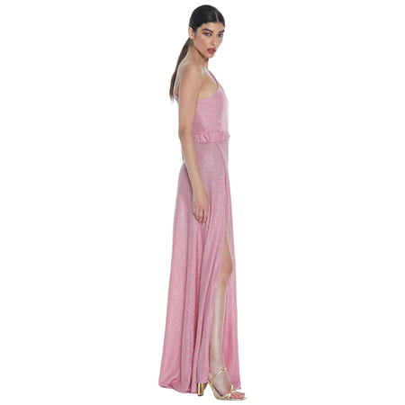 Relish vestito lungo rosa Alsaf