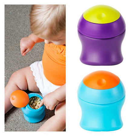 Munch Contenitore Snack Azzurro/Arancio Boon