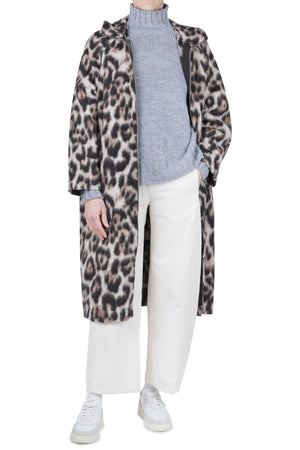 JUCCA Jucca - Giaccone - 461647 - Nero/Beige da donna