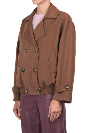 LA FEMME BLANCHE La Femme Blanche - Bomber - 461363 - Cammello da donna