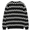 Maglione Uomo Santa Cruz Check Stripe Knit Crew