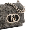 Liu Jo borsa piccola LaPuffy nera con paillettes AF5269T9112-22222