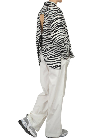 8PM 8pm - Camicia - 450688 - Bianco/Nero da donna