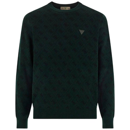 Guess pullover verde logo 4G HUMBERT M5YR10 Z3OE2 F8OJ