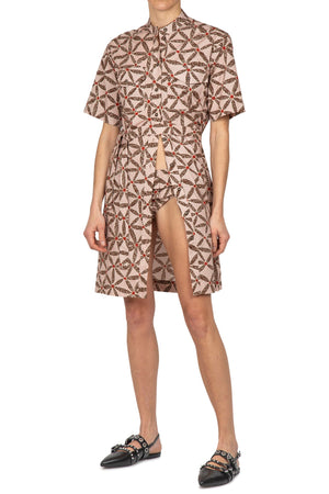 OTTOD'AME Ottod'ame - Abito - 450407 - Marrone/Rosa da donna