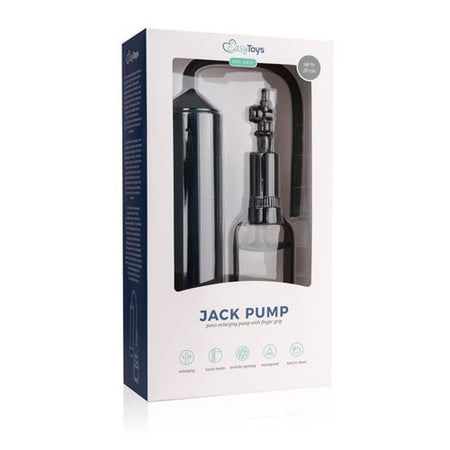 Pompa per il pene Jack manuale ideale per principianti estensione potenziamento
