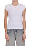 DIESEL - T-shirt - 470070 - Bianco da donna