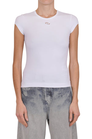 DIESEL - T-shirt - 470070 - Bianco da donna