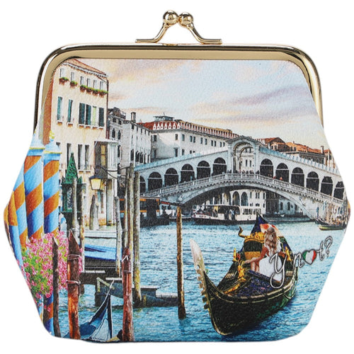 YNot potamonete coin wallet stampa Dream in Venice YES586S5 Portamonete YNot