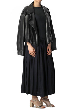 3JOLIE 3jolie - Giubbotto in pelle - 451427 - Nero da donna