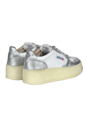 AUTRY Autry - Sneakers - 460606 - Argento/Bianco da donna