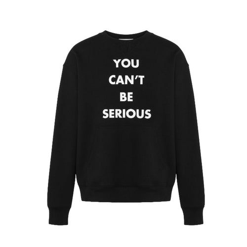 MOSCHINO COUTURE felpe senza cappuccio uomo moschino couture - felpa - nero da uomo