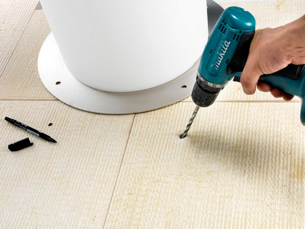 Staffa di sicurezza ''Fix Ground'' per fissaggio a pavimento dei vasi