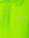 Dior Polo Fluo In cotone logata da uomo