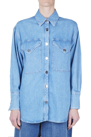 DONDUP Dondup - Camicia - 470229 - Denim da donna