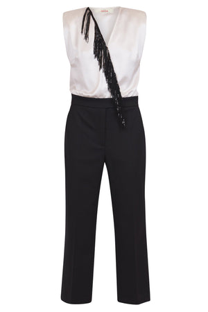 JUCCA Jucca - Tuta - 461621 - Panna/Nero da donna