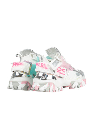 JOIA PARIS Joia Paris - Sneakers - 451325 - Bianco/Rosa da donna