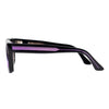 CUTLER AND GROSS 1386 Square Sunglass in Purple/Black da uomo
