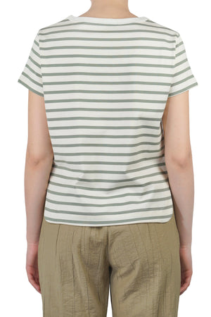 DANIELE FIESOLI COLLEZIONE_01 Daniele Fiesoli Collezione_01 - T-shirt - 450797 - Panna/Verde da donna