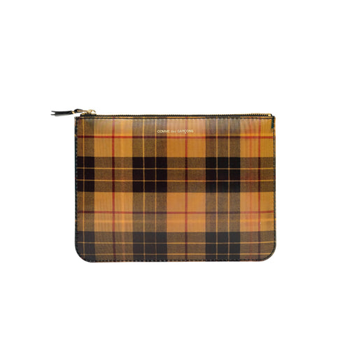 COMME DES GARCONS WALLET Lenticular Tartan Wallet da donna