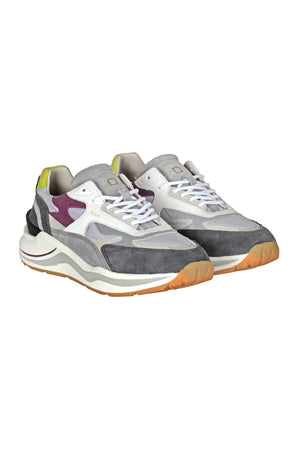 D.A.T.E. DATE - Sneakers - 440998 - Grigio/Viola da donna