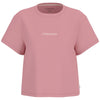 Guess Jeans t-shirt rosa boxy fit logo ricamato W5RI42 K8HM0 G682 T-shirt Guess Jeans