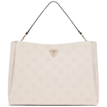 Guess borsa a mano crema 4G Logo peony TISHA HWPD7764070STL
