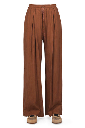 MeME ROAD Meme Road - Pantalone - 470271 - Cuoio da donna