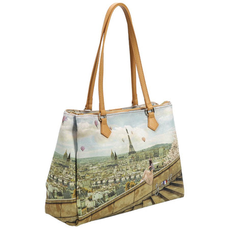 YNot borsa tote Montgolfiere Parigi YES594S3